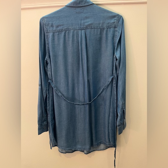 Thyme Maternity Button Up Shirt - Picture 2 of 3